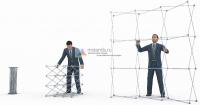 Pop up Медуза 2x3, 3x3, 4x3